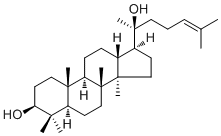 Dammarenediol II molecular structure (CAS 14351-29-2)