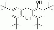 Bis(3,5-di-tert-butyl-2-hydroxyphenyl)methane molecular structure (CAS 14362-12-0)