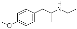 N-乙基-1-(4-甲氧基苯基)丙-2-胺分子结构 (CAS 14367-46-5)