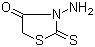 N-Aminorhodanine molecular structure (CAS 1438-16-0)