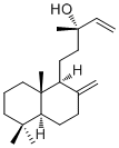 结构式 CAS# 1438-62-6, 13-表泪杉醇; 13-表迈诺醇