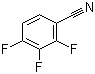 structure of CAS# 143879-80-5, 2,3,4-Trifluorobenzonitrile