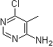 4-Amino-6-chloro-5-methylpyrimidine molecular structure (CAS 14394-56-0)