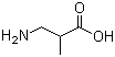 structure of CAS# 144-90-1, DL-3-Aminoisobutyric acid;DL-3-Amino-2-methylpropionic acid; (R,S)-3-Amino-2-methylpropanoate