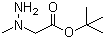 structure of CAS# 144036-71-5, N-Amino-N-methylglycine tert-butyl ester