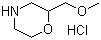 2-(Methoxymethyl)morpholine hydrochloride molecular structure (CAS 144053-99-6)