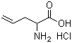 2-Amino-4-pentenoic acid hydrochloride molecular structure (CAS 144073-09-6)
