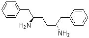 (2R,5R)-1,6-Diphenyl-2,5-hexanediamine molecular structure (CAS 144186-34-5)