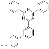 2-(4'-Chloro[1,1'-biphenyl]-3-yl)-4,6-diphenyl-1,3,5-triazine molecular structure (CAS 1443049-85-1)
