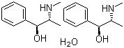 (1S,2R)-(+)-Ephedrine hemihydrate molecular structure (CAS 144429-10-7)
