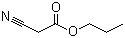 结构式 CAS# 14447-15-5, 氰基乙酸正丙酯; 氰乙酸正丙酯
