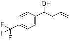 1-(4-(Trifluoromethyl)phenyl)but-3-en-1-ol molecular structure (CAS 144486-12-4)