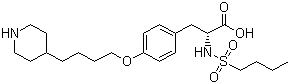 Tirofiban molecular structure (CAS 144494-65-5)