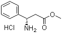(betaS)-beta-Aminobenzenepropanoic acid methyl ester hydrochloride molecular structure (CAS 144494-72-4)