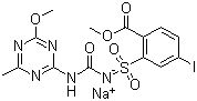 Iodosulfuron-methyl-sodium molecular structure (CAS 144550-36-7)