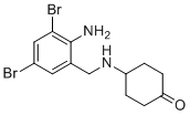 4-[(2-Amino-3,5-dibromobenzyl)amino]cyclohexanone molecular structure (CAS 1445719-53-8)