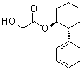 (1S,2R)-2-Phenyl-1-cyclohexyl hydroxyacetate molecular structure (CAS 144666-36-4)