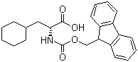 Fmoc-3-cyclohexyl-D-alanine molecular structure (CAS 144701-25-7)