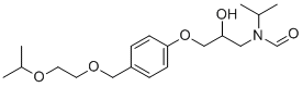Bisoprolol N-Aldehyde molecular structure (CAS 1447715-45-8)