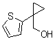 structure of CAS# 1447963-30-5, 1-(2-Thienyl)cyclopropanemethanol