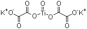 Potassium titanium oxalate molecular structure (CAS 14481-26-6)