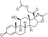 结构式 CAS# 14484-47-0, 地夫可特