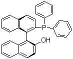 (S)-2-Diphenyphosphino-2'-hydroxyl-1,1'-binaphthyl molecular structure (CAS 144868-15-5)