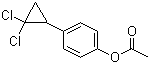 4-(2,2-Dichlorocyclopropyl)phenol acetate molecular structure (CAS 144900-34-5)
