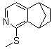 结构式 CAS# 145041-54-9, 1-(甲硫基)-5,6,7,8-四氢-5,8-甲桥异喹啉