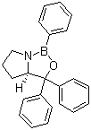 (R)-Tetrahydro-1,3,3-triphenyl-1H,3H-pyrrolo[1,2-c][1,3,2]oxazaborole molecular structure (CAS 145238-45-5)
