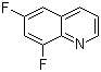 structure of CAS# 145241-75-4, 6,8-Difluoroquinoline