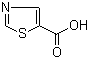 噻唑-5-甲酸分子结构 (CAS 14527-41-4)