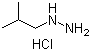 (2-Methylpropyl)hydrazine hydrochloride molecular structure (CAS 145295-89-2)