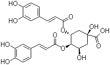 Isochlorogenic acid B molecular structure (CAS 14534-61-3)