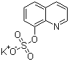 8-羟基喹啉硫酸酯钾盐分子结构 (CAS 14534-95-3)
