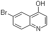 6-Bromo-4-hydroxyquinoline molecular structure (CAS 145369-94-4)