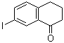 结构式 CAS# 145485-31-0, 7-碘-3,4-二氢萘-1(2H)-酮