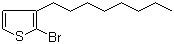 2-Bromo-3-octylthiophene molecular structure (CAS 145543-83-5)