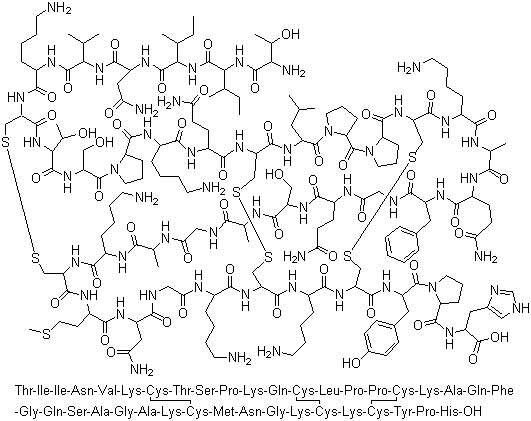 Margatoxin molecular structure (CAS 145808-47-5)
