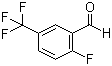 2-Fluoro-5-trifluoromethylbenzaldehyde molecular structure (CAS 146137-78-2)