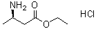 (R)-3-Aminobutyric acid ethyl ester hydrochloride molecular structure (CAS 146293-15-4)