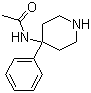 4-(Acetylamino)-4-phenylpiperidine molecular structure (CAS 146396-04-5)