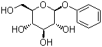 structure of CAS# 1464-44-4, Phenyl beta-D-glucopyranoside