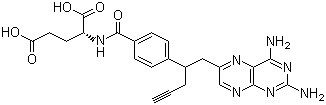 10-Propargyl-10-deazaaminopterin molecular structure (CAS 146464-95-1)