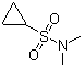 N,N-二甲基环丙烷磺酰胺分子结构 (CAS 146475-54-9)