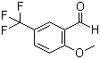 2-Methoxy-5-(trifluoromethyl)benzaldehyde molecular structure (CAS 146539-83-5)