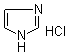 Imidazole hydrochloride molecular structure (CAS 1467-16-9)