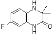 7-Fluoro-3,4-dihydro-3,3-dimethyl-2(1H)-quinoxalinone molecular structure (CAS 146739-36-8)