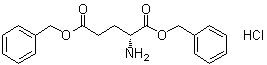 结构式 CAS# 146844-02-2, D-谷氨酸二苄酯盐酸盐