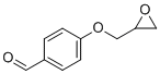 structure of CAS# 14697-49-5, Bisoprolol Impurity 5;4-(oxiran-2-ylmethoxy)benzaldehyde